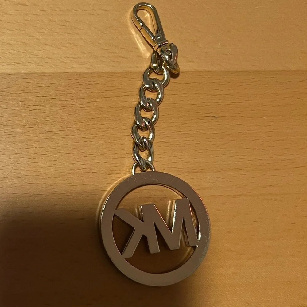 Michael Kors Gold Charm Key Holder Accessory